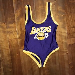 LA Lakers bodysuit
